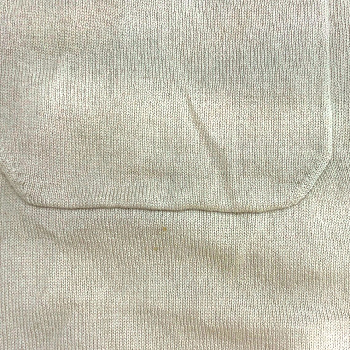 Max Mara S Silk Cashmere Long Knit Cardigan Beige — view 5