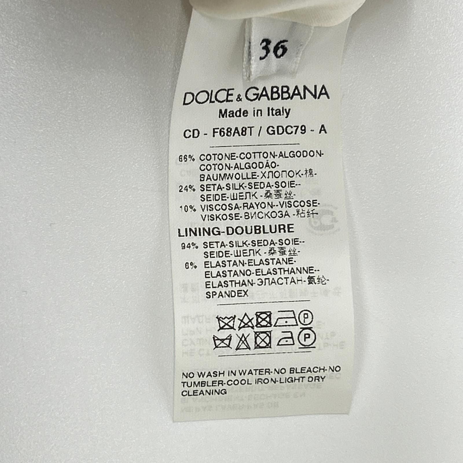 Dolce & Gabbana Multicolor Majolica Print Sleeveless Dress 36 — view 5