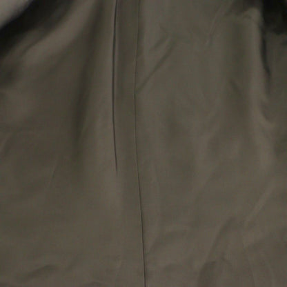 Loro Piana Leilian Cashmere Wool Blend High Neck Coat Mid Length 13 Ivory Gray — view 3