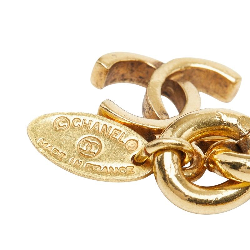 Chanel CC Logo Chain Belt Gold Plated — view 4