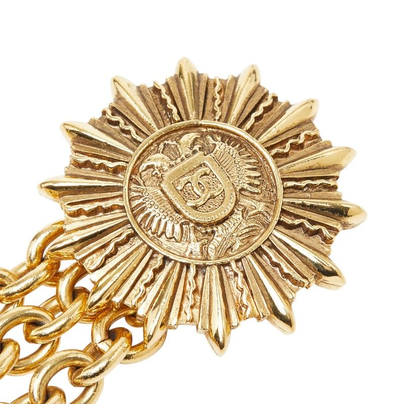 Chanel CC Logo Chain Belt Gold Plated — view 2