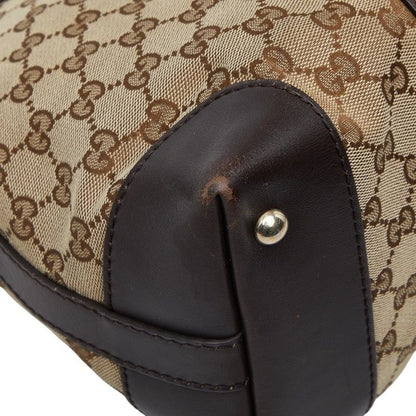 Gucci GG Canvas Sherry Line 2-Way Shoulder Bag Beige Brown — view 5