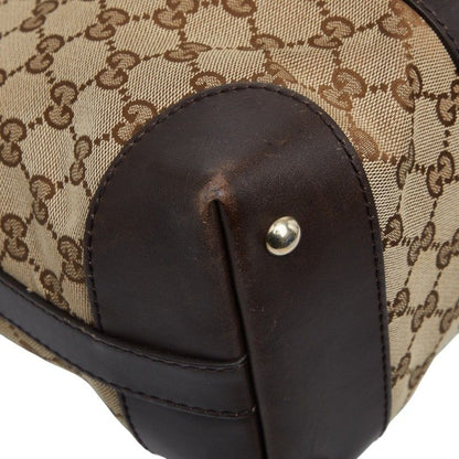 Gucci GG Canvas Sherry Line 2-Way Shoulder Bag Beige Brown — view 7
