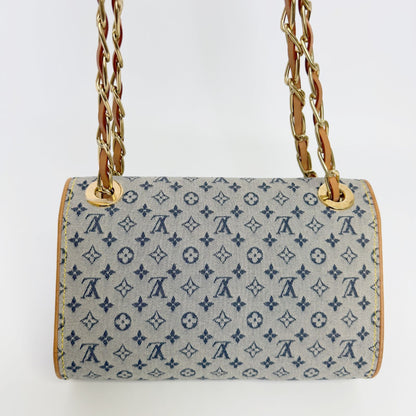 Louis Vuitton Monogram Mini Camille Shoulder Bag Canvas Leather Gray Beige — view 5
