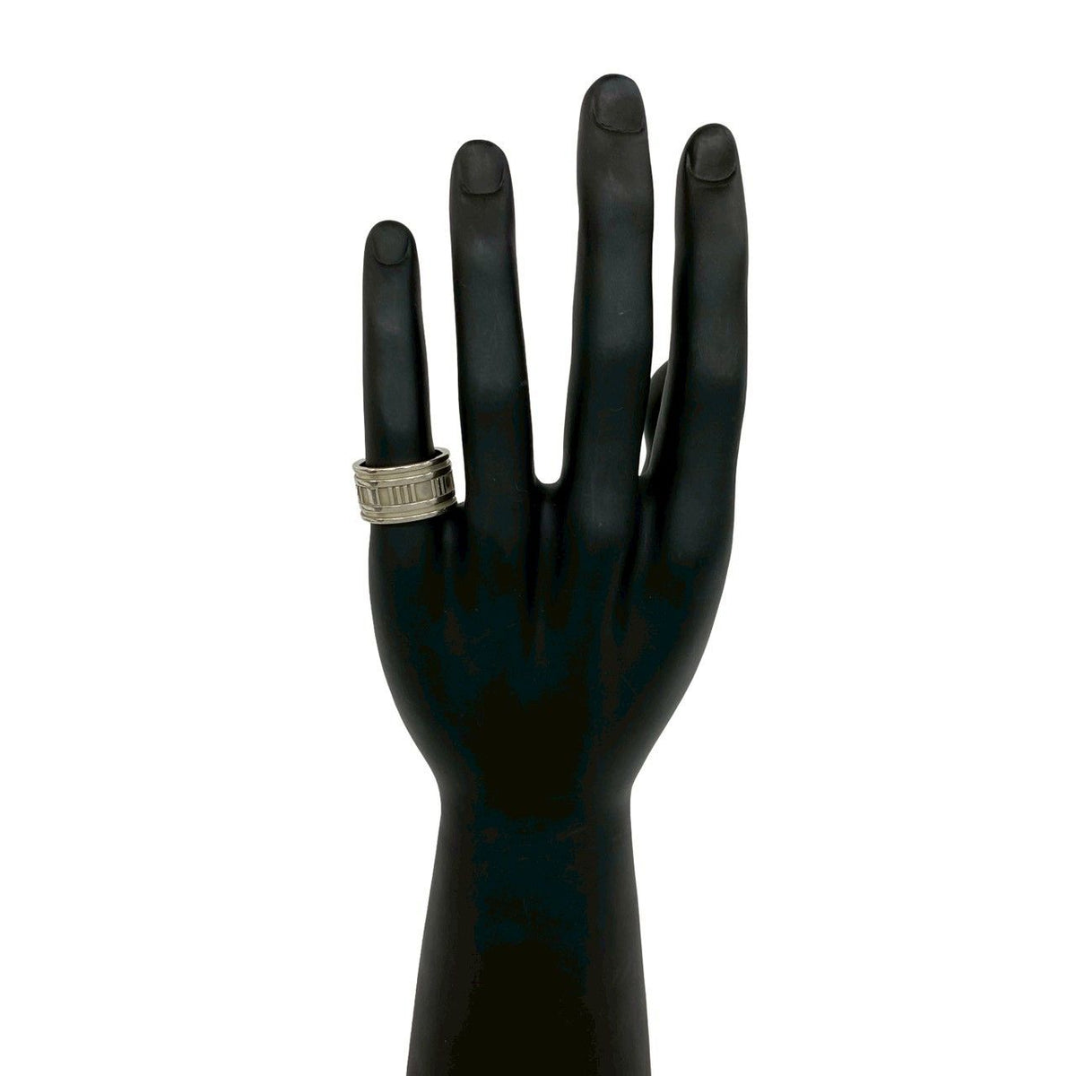 Tiffany & Co Vintage Atlas Ring 925 Sterling Silver — view 2