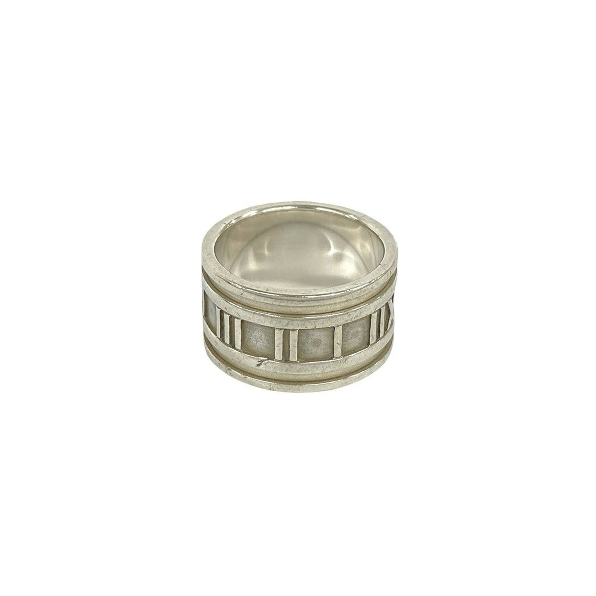 Tiffany & Co Vintage Atlas Ring 925 Sterling Silver — view 4