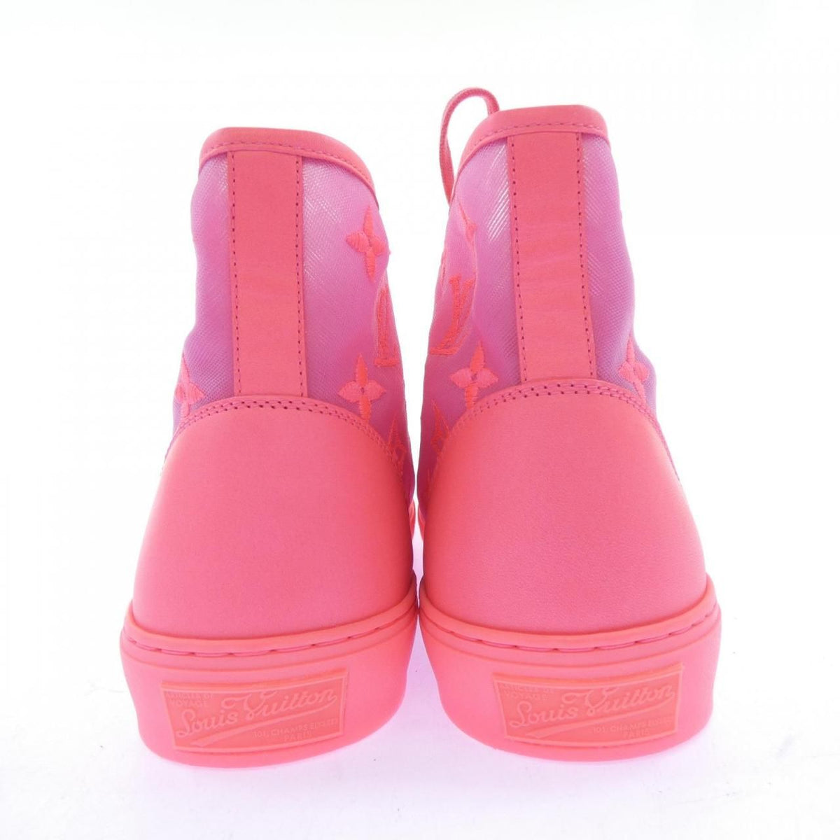 Louis Vuitton Monogram Neon Tattoo Line Sneakers — view 5