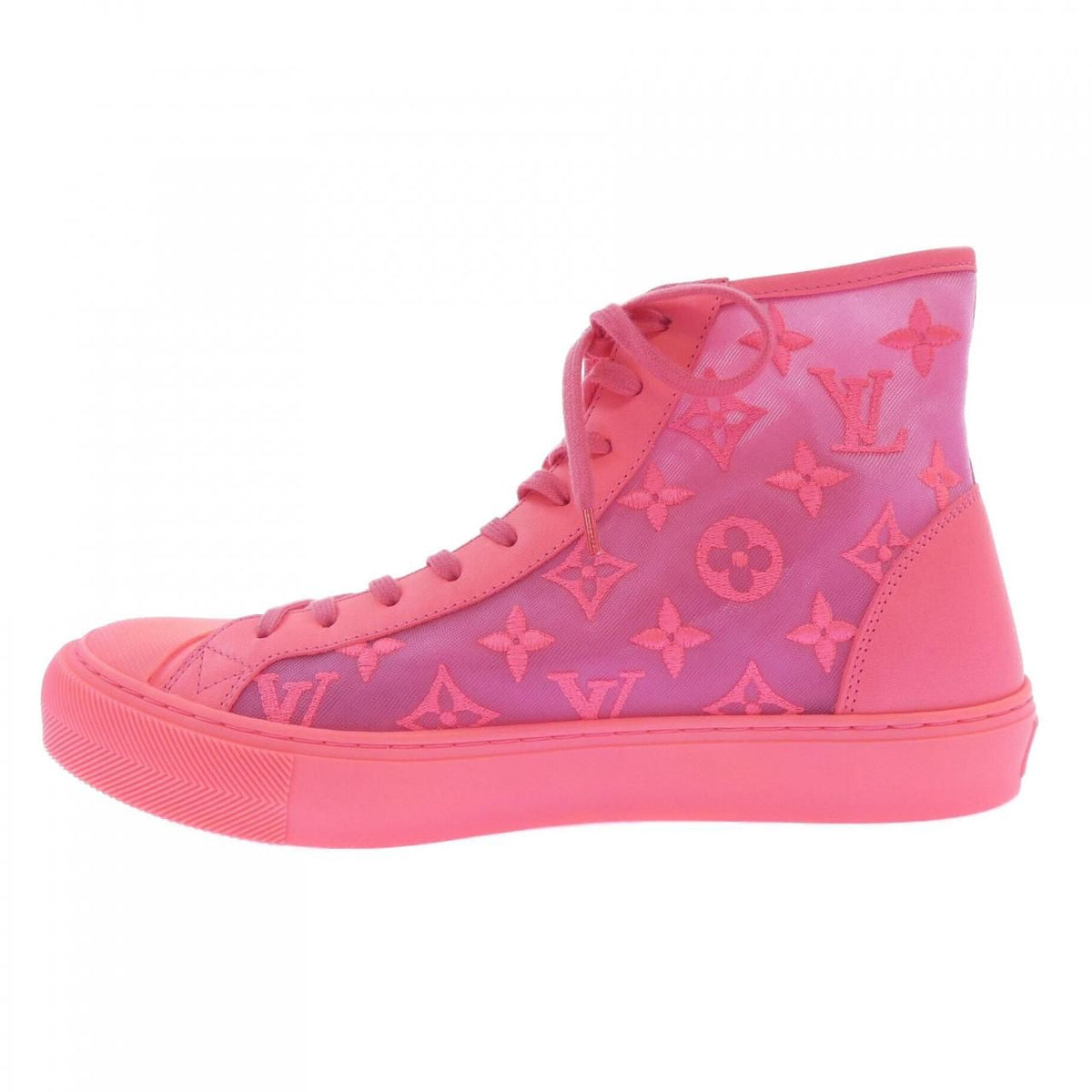 Louis Vuitton Monogram Neon Tattoo Line Sneakers — view 2