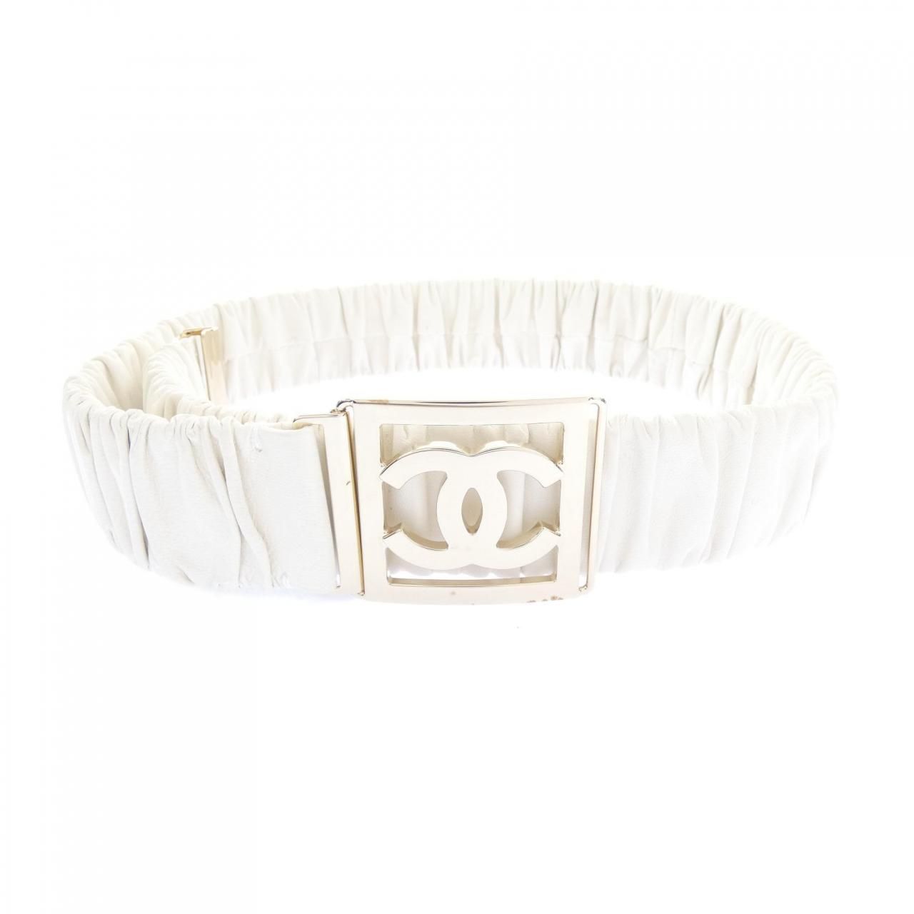 Chanel Belt White