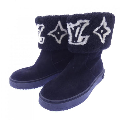 Louis Vuitton Logo Suede Snowdrop Line Boots — view 3