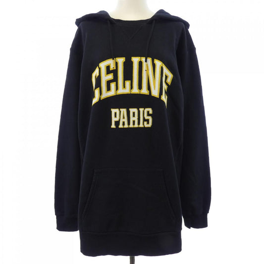 Celine Oversize Hoodie Black
