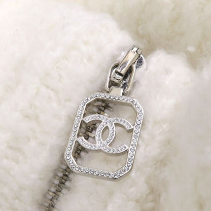 Chanel Knit Jacket Ivory — view 6