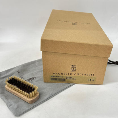 Brunello Cucinelli Suede Driving Shoes — view 8