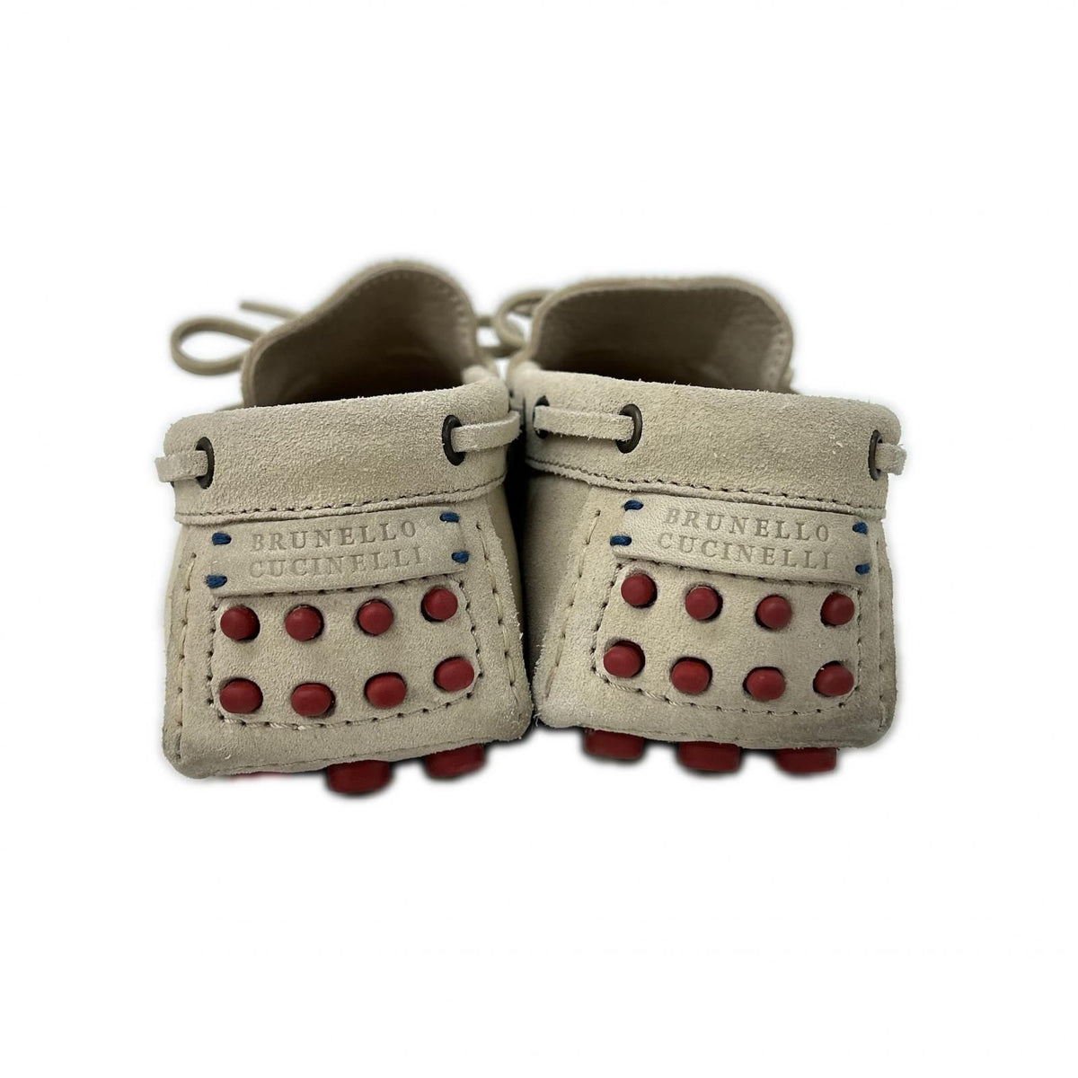 Brunello Cucinelli Suede Driving Shoes — view 3
