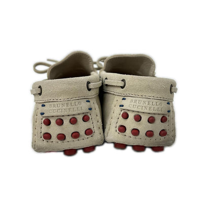 Brunello Cucinelli Suede Driving Shoes — view 3