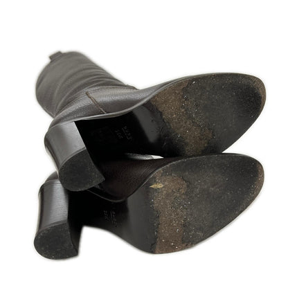 Gucci Chunky Heel Long Boots — view 6