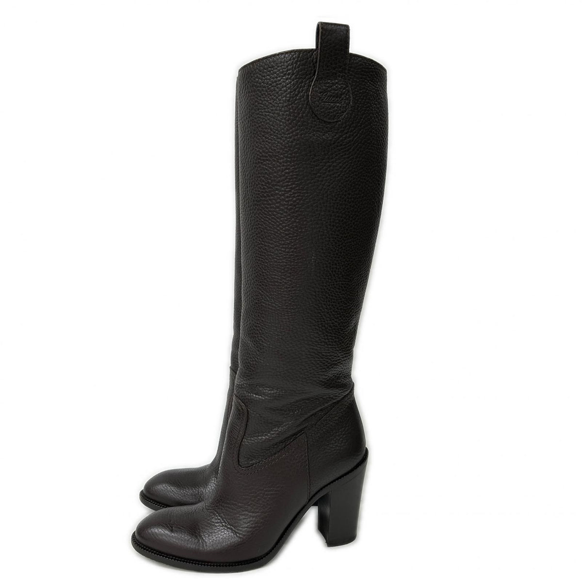 Gucci Chunky Heel Long Boots — view 2