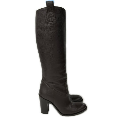 Gucci Chunky Heel Long Boots — view 4