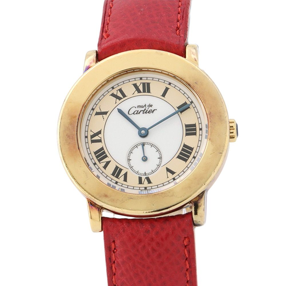 Cartier Must du Ronde Watch White Dial