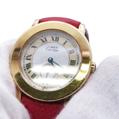 Cartier Must du Ronde Watch White Dial — view 6