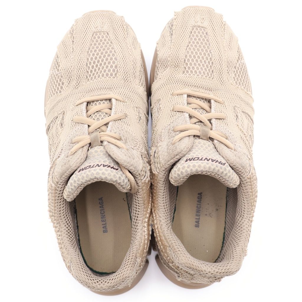 Balenciaga Phantom Mesh Sneakers Beige — view 4
