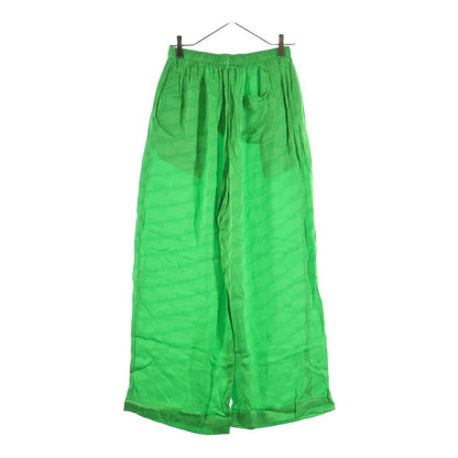 Balenciaga BB Monogram Pajama Pants Green — view 2