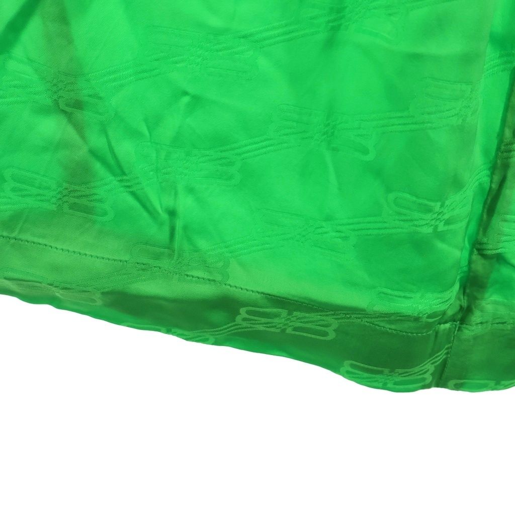 Balenciaga BB Monogram Pajama Pants Green — view 5