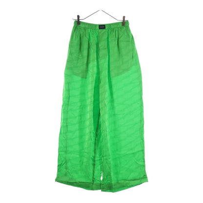 Balenciaga BB Monogram Pajama Pants Green