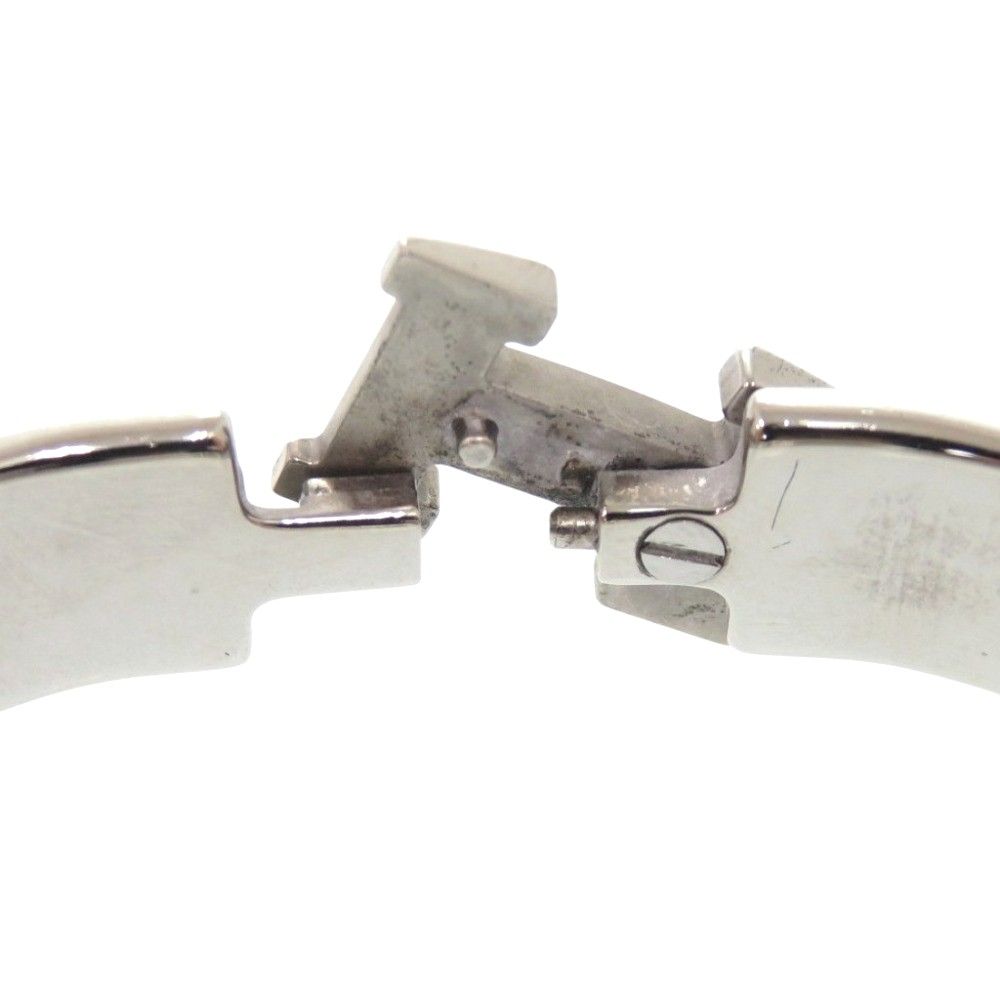 Hermes Clic H PM Bangle Metal RosecanPink Bracelet — view 4