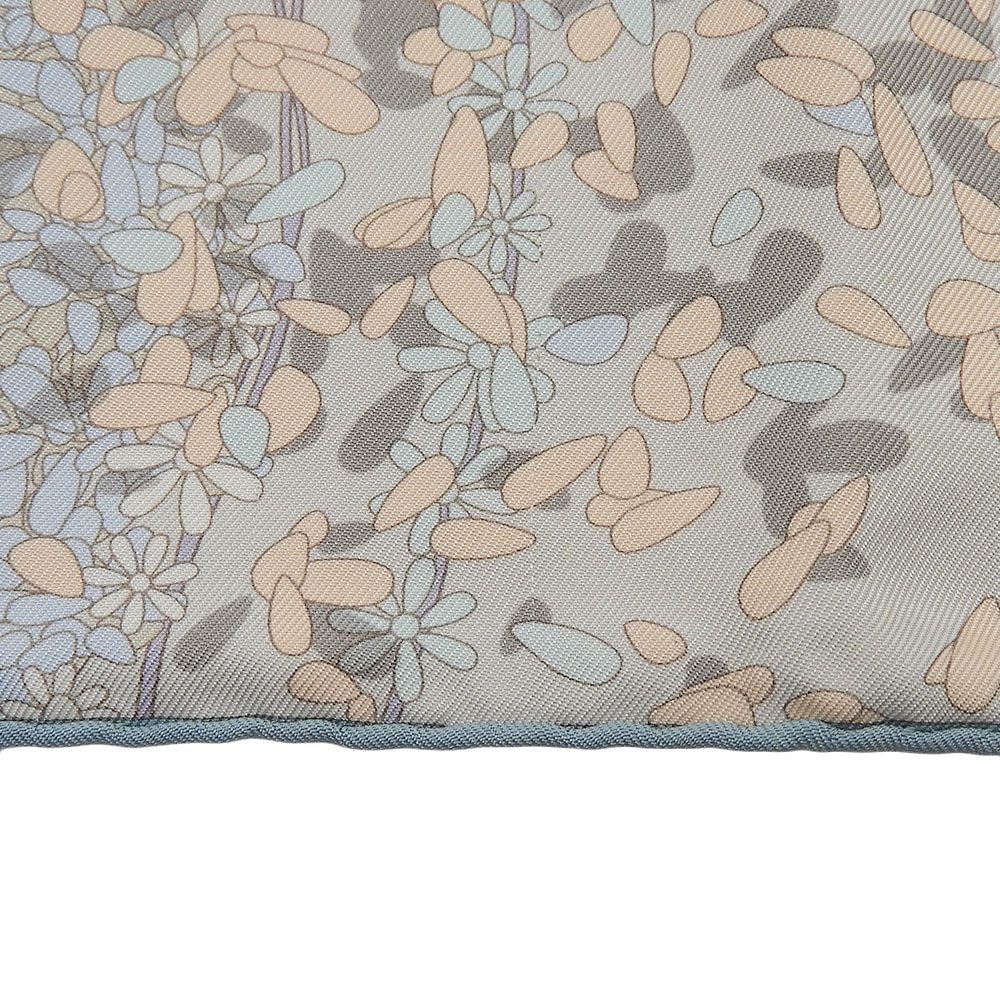 Hermes Carre 90 Silk Scarf Flower Offering Offrandes Dun Jour Multicolor — view 5