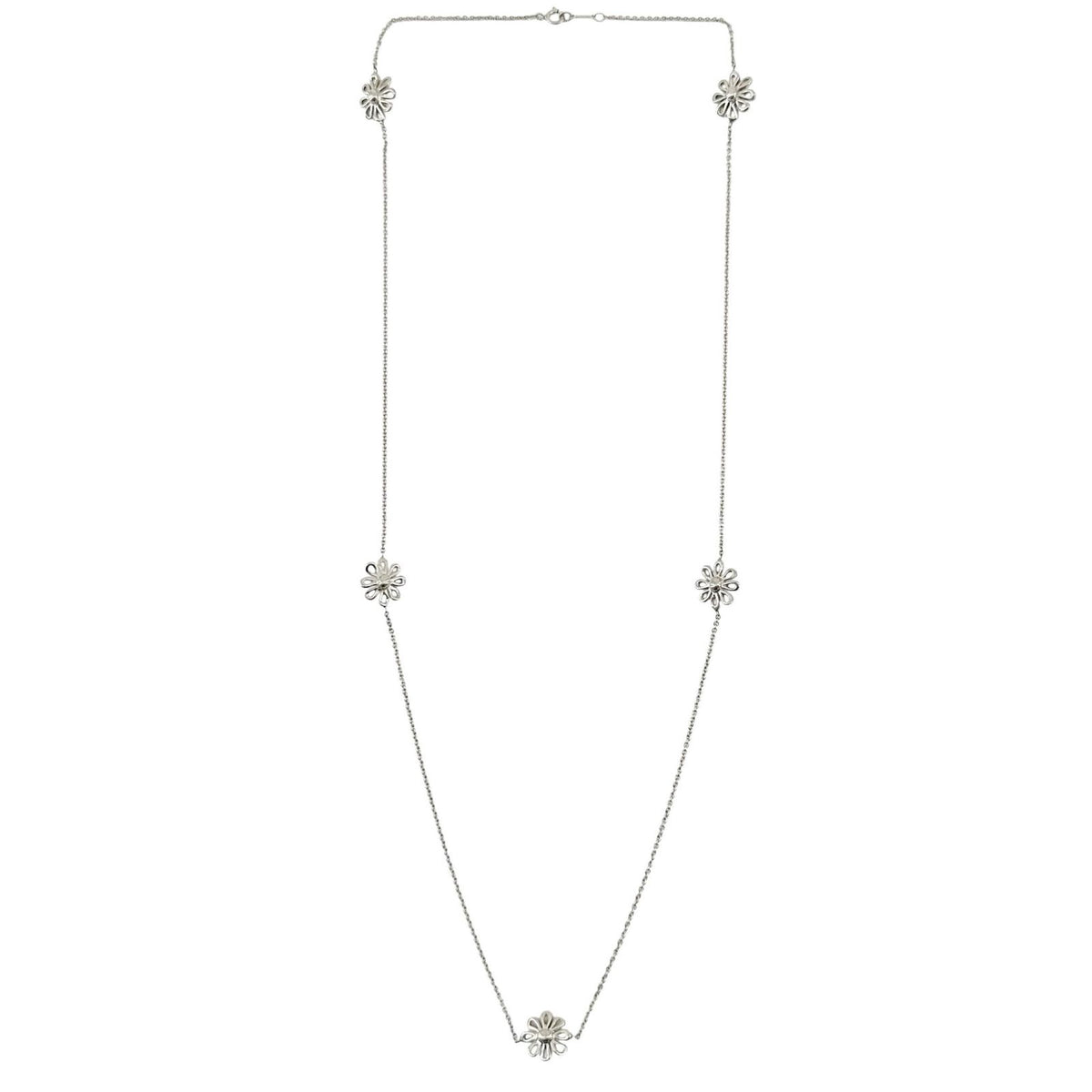 Tiffany & Co Necklace Daisy Flower Silver Paloma Picasso — view 4