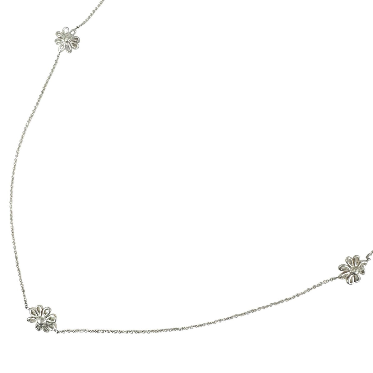 Tiffany & Co Necklace Daisy Flower Silver Paloma Picasso