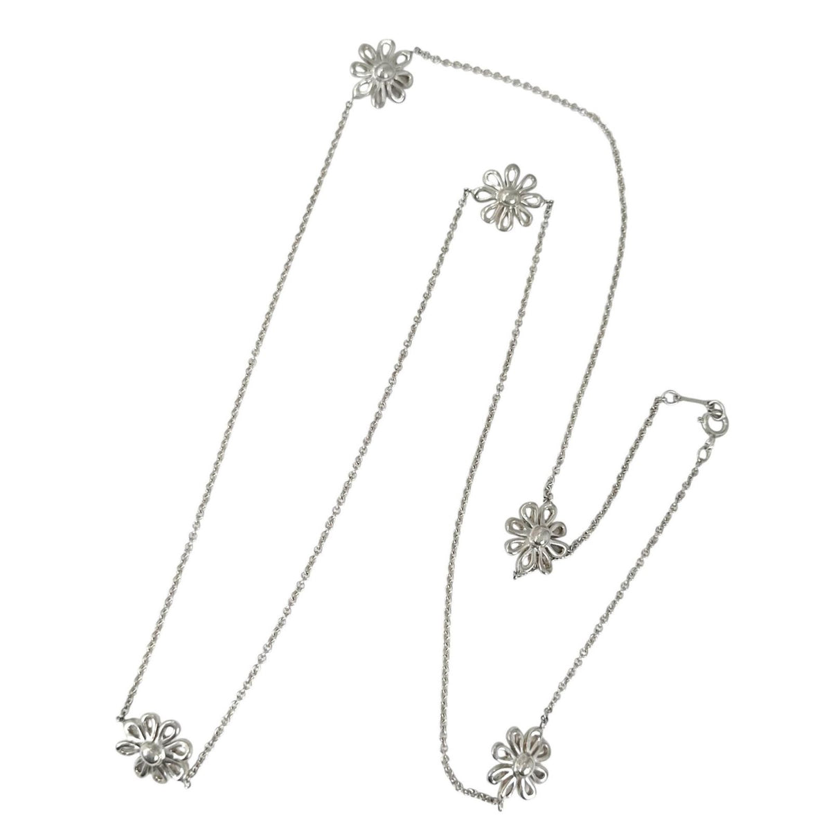 Tiffany & Co Necklace Daisy Flower Silver Paloma Picasso — view 2