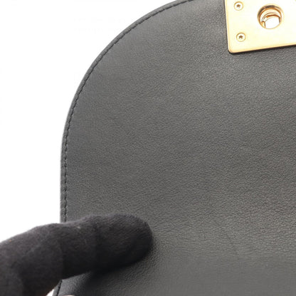 Chanel Shoulder Bag Boy Small Black Lambskin Chain — view 7
