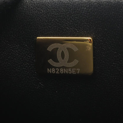 Chanel Shoulder Bag Boy Small Black Lambskin Chain — view 5
