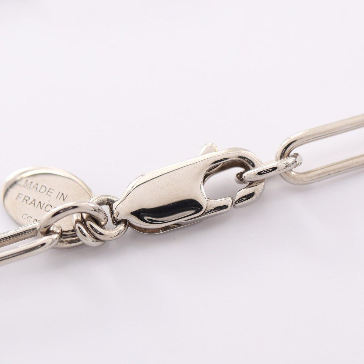 Hermes Necklace Elitage Equestre PM Black Stainless Steel — view 3