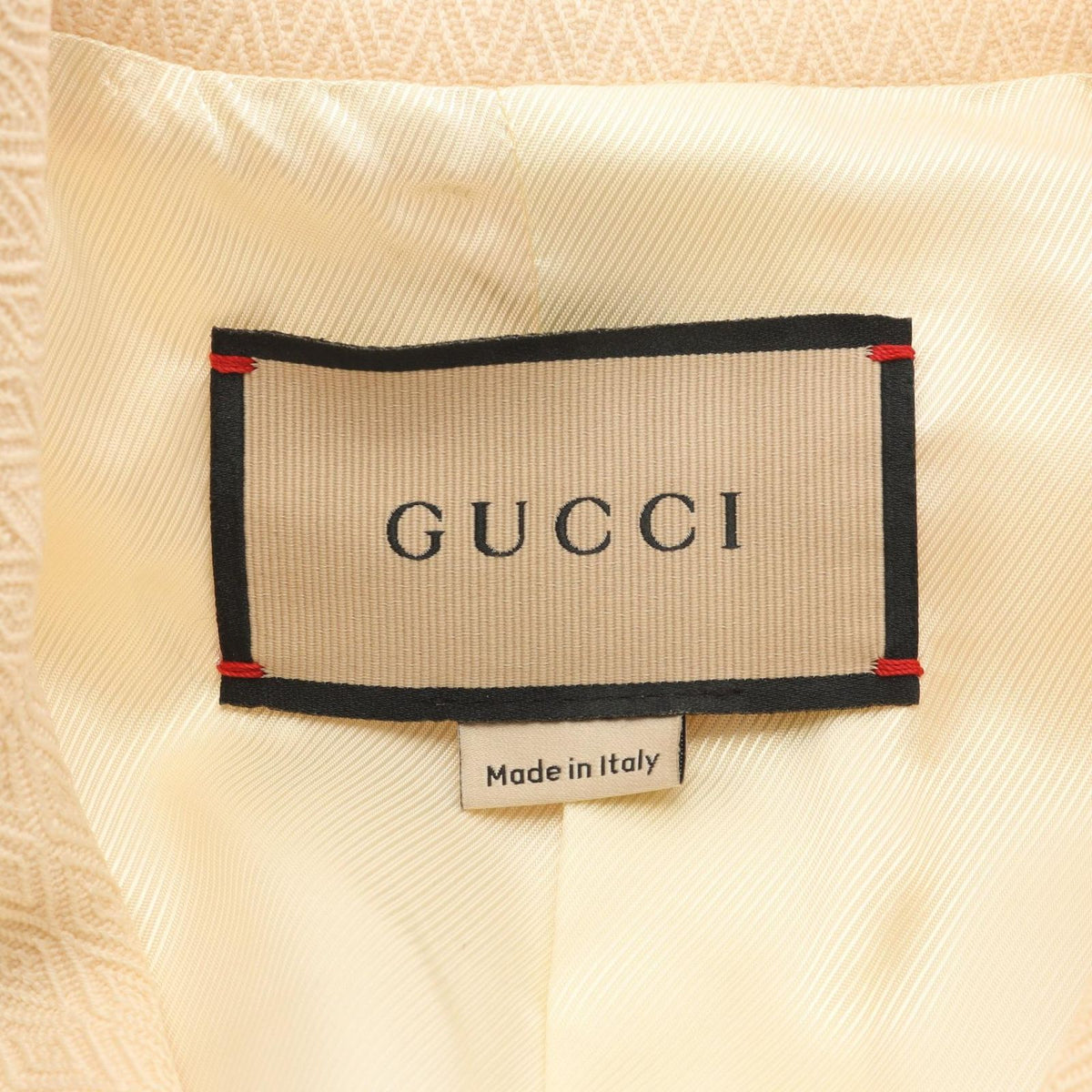 Gucci Tailored Jacket Horsebit Short Sleeve Wool — view 3