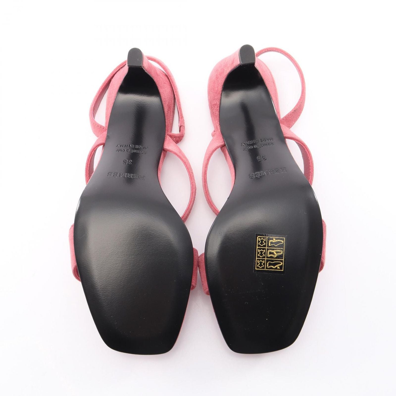 Hermes Sandals Kelly Suede — view 4
