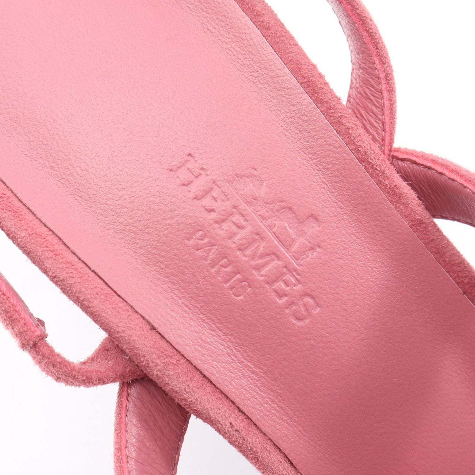 Hermes Sandals Kelly Suede — view 5