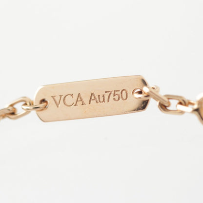 Van Cleef & Arpels Onyx Carnellian Lucky Spring Ladybug Bracelet Yellow Gold YG — view 5