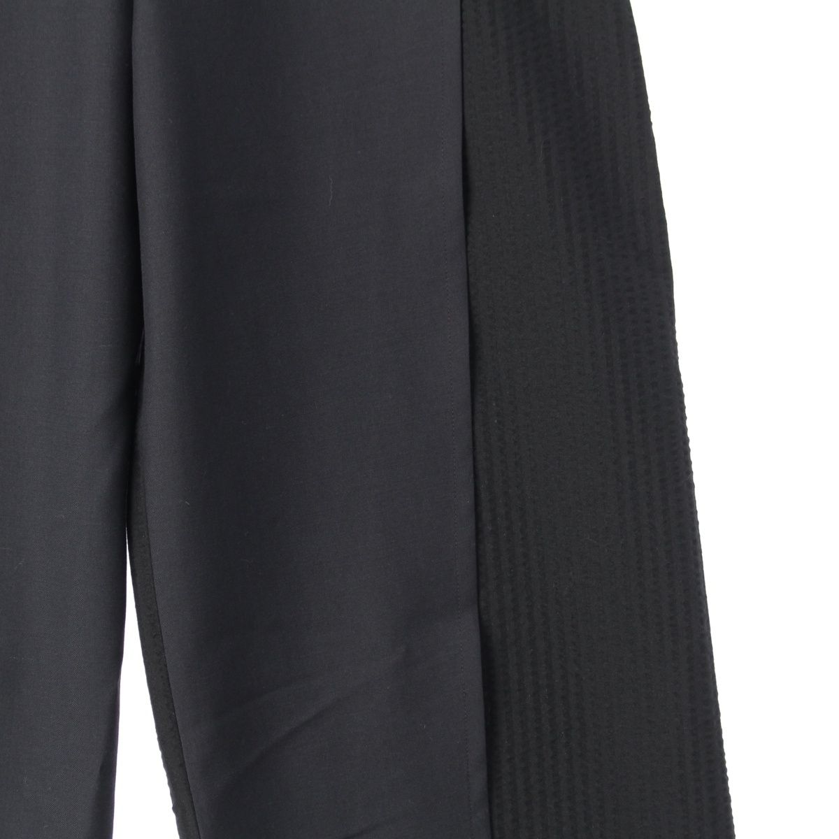 Loewe Wool Contrast Pants Trousers Black 34 — view 4