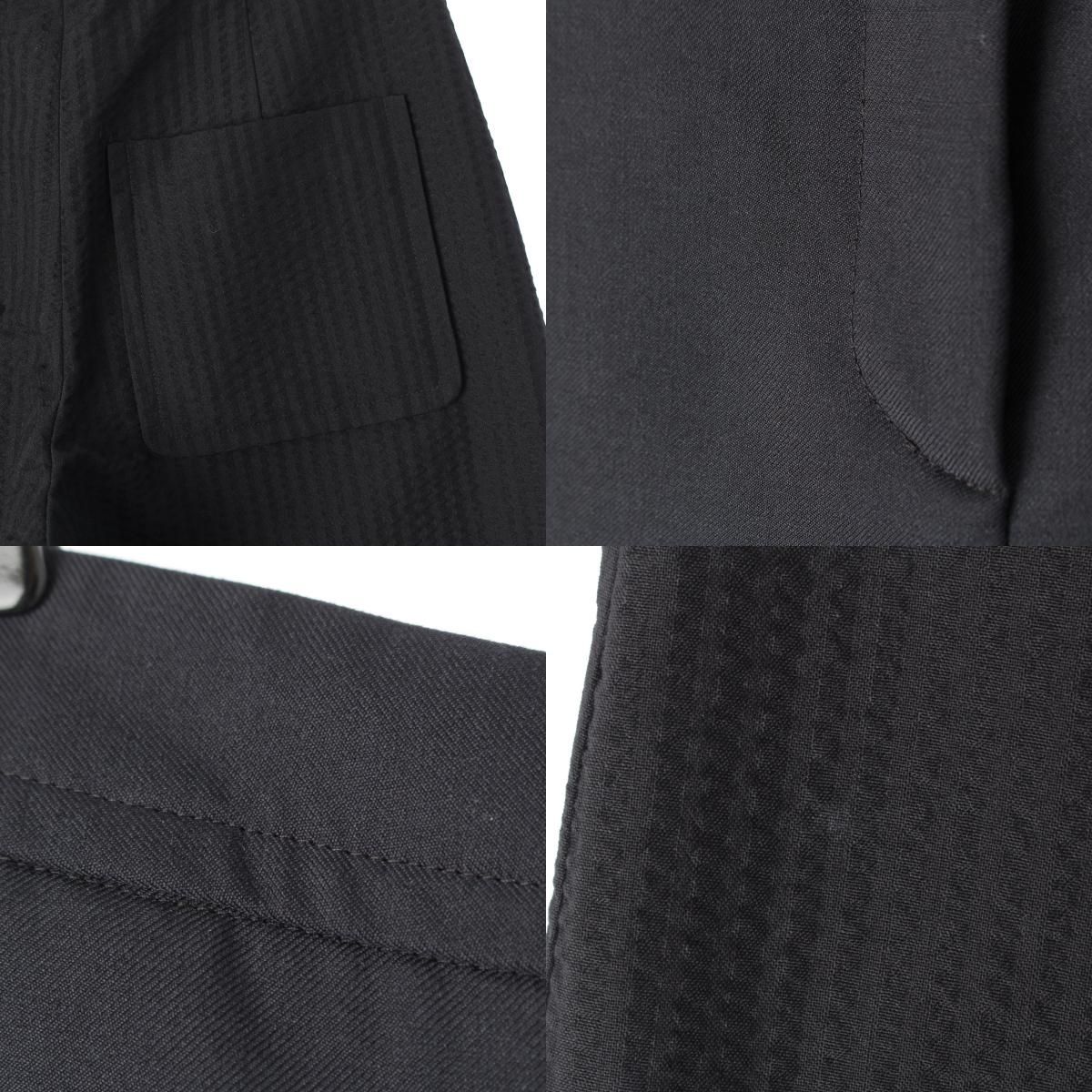Loewe Wool Contrast Pants Trousers Black 34 — view 8