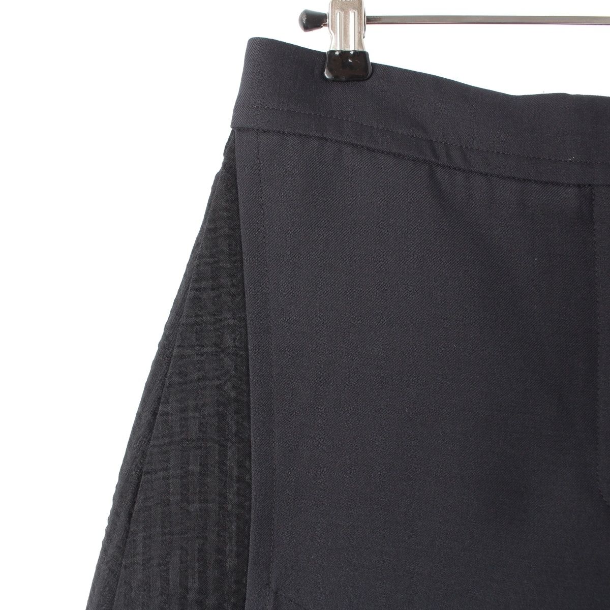 Loewe Wool Contrast Pants Trousers Black 34 — view 7