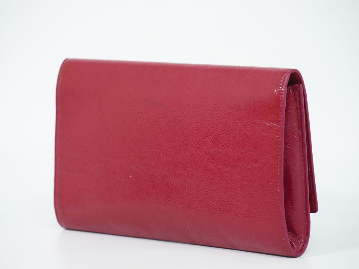 Saint Laurent YSL Belle de Jour Clutch Patent Leather — view 2