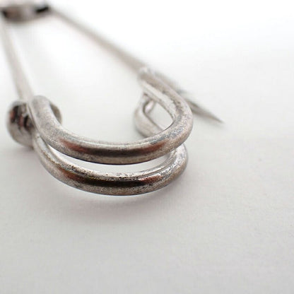 Hermes Sellier Silver Brooch — view 6