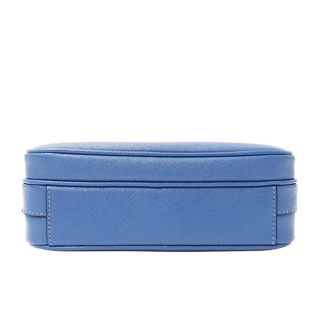 Prada Shoulder Bag Saffiano Light Blue — view 3