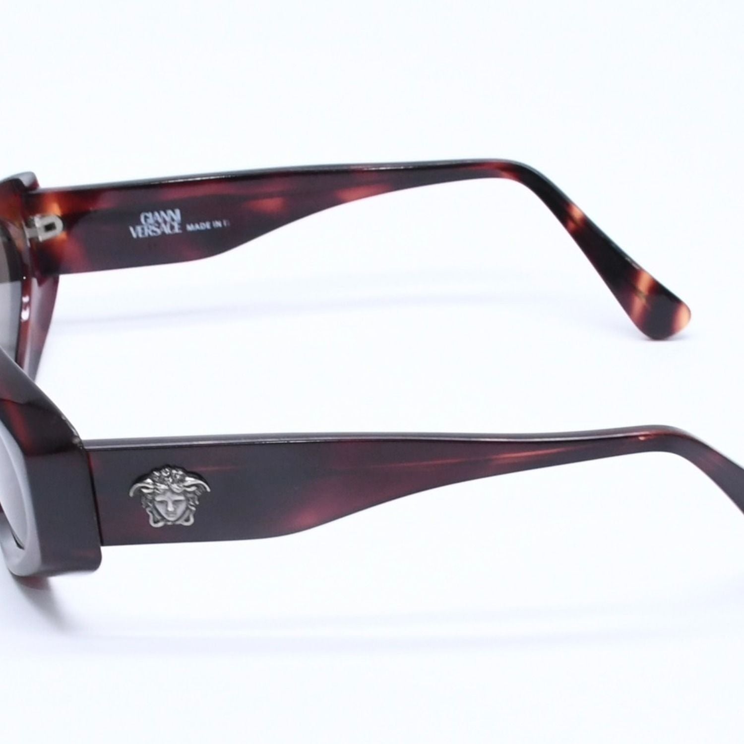 Versace Gianni Sunglasses Eyewear Medusa Tortoiseshell Color Brown Acetate Metal — view 5