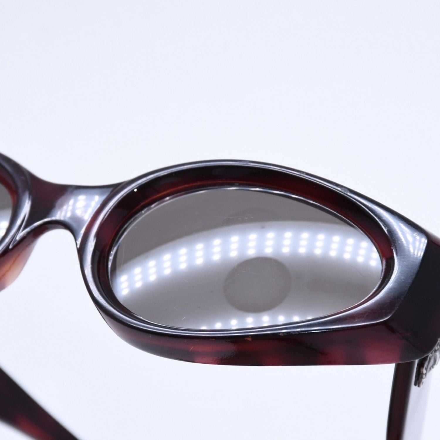 Versace Gianni Sunglasses Eyewear Medusa Tortoiseshell Color Brown Acetate Metal — view 8