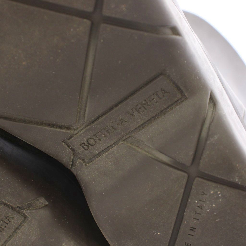 Bottega Veneta Puddle Boots Paddle Ruba Rain Shoes Short Brown — view 7