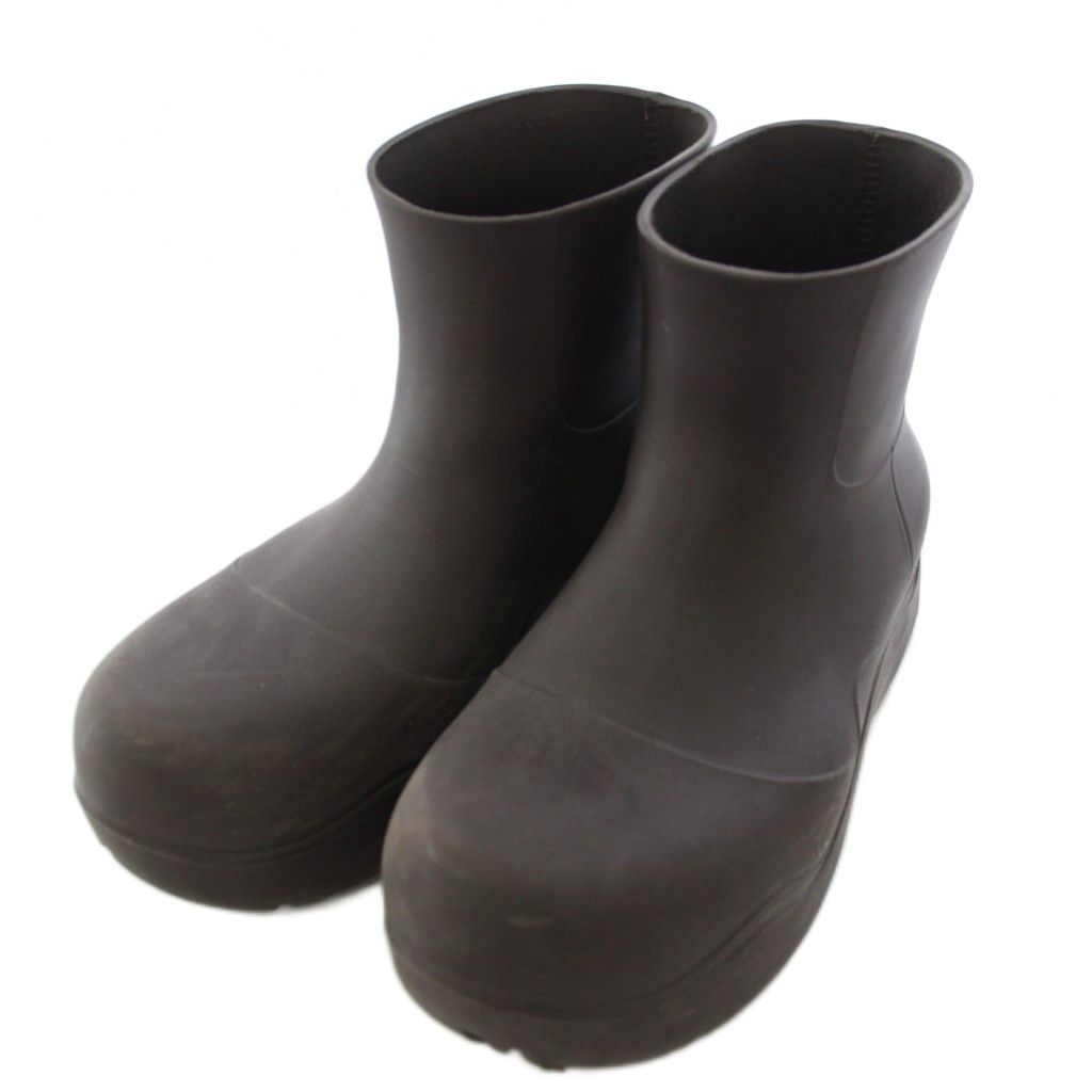Bottega Veneta Puddle Boots Paddle Ruba Rain Shoes Short Brown